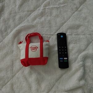 Trader Joe's Reusable Shopping Bag With Mini Bag To Store.